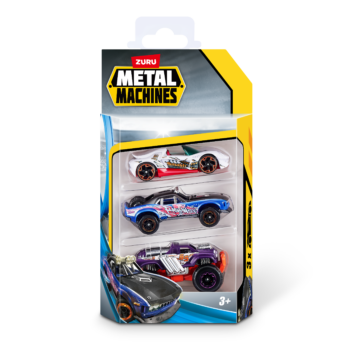 METAL MACHINES PACK X3 "FURY, CADET & SMASHER"