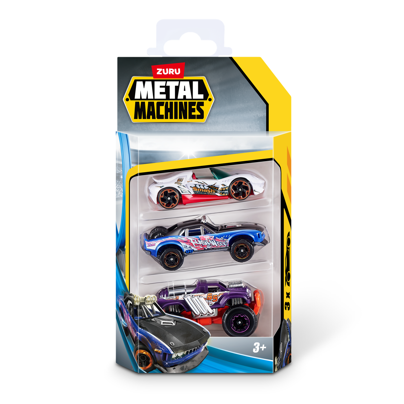 METAL MACHINES PACK X3 “FURY, CADET & SMASHER”