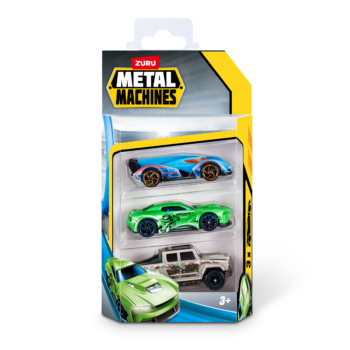 METAL MACHINES PACK X3 "QUICK SHIFT, WHITE FLAG & DUTY"