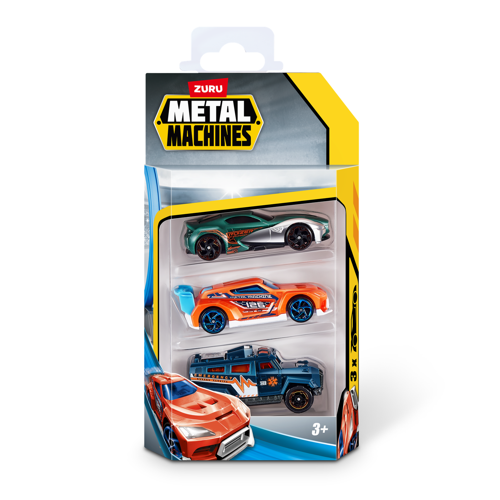 METAL MACHINES PACK X3 “POWERMAD, TRACER & THE BEAST”