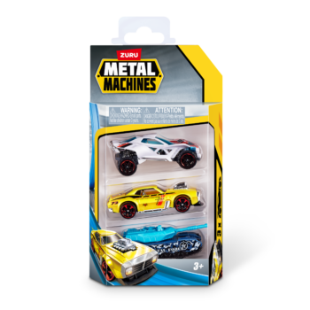 METAL MACHINES PACK X3 "DRAGSTA, CHARGE & ROLL OUT"