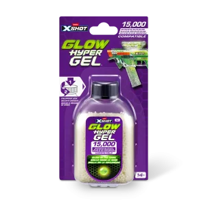 X-SHOT RECARGA GELLET HYPERGEL GLOW IN THE DARK X 15000