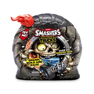 SMASHERS MONSTER TRUCK WHEEL PLAYSET 25+ SURPRISES