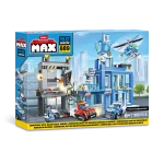 83162_MAX CITY INT _SERIES 1_889 BRICK BOX PLAYSET POLICE STATION_Angle_01A