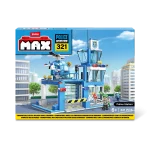 83163_MAX CITY INT _SERIES 1_321 BRICK BOX PLAYSET POLICE STATION_Frontal of Pack_01