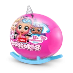 92107A-BABYCORNS – BABYCORNS SURPRISE – SERIES 1 – PLUSH SMALL cyan_Angle_01