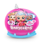 92107A-BABYCORNS – BABYCORNS SURPRISE – SERIES 1 – PLUSH SMALL cyan_Front of pack_01